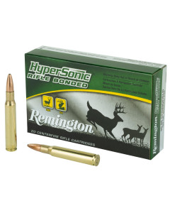 Remington Hypersonic, 30-06 Springfield, 180 Grain, Ultra Bonded Pointed Soft Point, 20 Round Box 29009