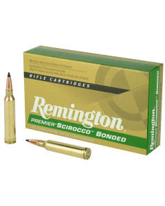Remington Premier Scirocco Bonded, 7MM Remington, 150 Grain, Polymer Tip, 20 Round Box 29316