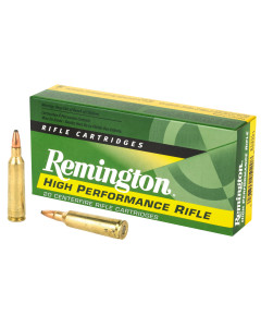 Remington High Performance, 22-250, 55 Grain, Pointed Soft Point, 20 Round Box 21311