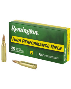 Remington High Performance, 243WIN, 80 Grain, Pointed Soft Point, 20 Round Box 27800