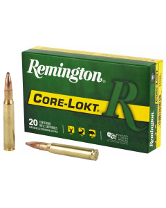 Remington Core Lokt, 30-06, 150 Grain, Pointed Soft Point, 20 Round Box 27826