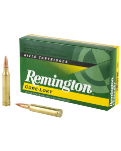 Remington Core Lokt, 7MM REM, 150 Grain, Pointed Soft Point, 20 Round Box 29487
