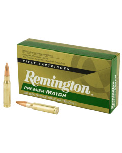 Remington Premier Match, 308WIN, 175 Grain, Hollow Point, 20 Round Box 21486