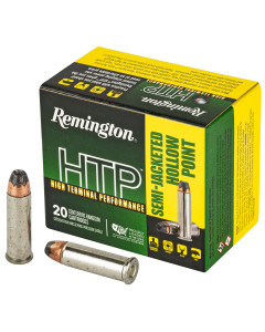 Remington High Terminal Performance, 38 Special, 110 Grain, Semi Jacketed Hollow Point, 20 Round Box RTP38S16A