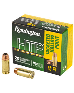 Remington High Terminal Performance, 40S&W, 180 Grain, Jacketed Hollow Point, 20 Round Box RTP40SW2A