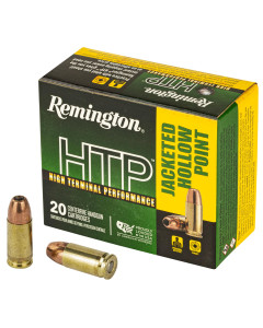 Remington High Terminal Performance, 9MM, 147 Grain, Jacketed Hollow Point, 20 Round Box RTP9MM8A