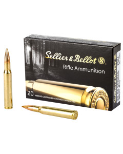 Sellier & Bellot Rifle, 30-06, 180 Grain, Full Metal Jacket, 20 Round Box SB3006A