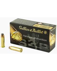 Sellier & Bellot Pistol, 38 Special, 158 Grain, Soft Point, 50 Round Box SB38C