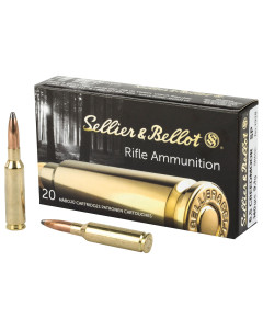 Sellier & Bellot Rifle, 6.5 Creedmoor, 140 Grain, Soft Point, 20 Round Box SB65C