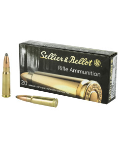 Sellier & Bellot Rifle, 762X39, 124 Grain, Soft Point, 20 Round Box SB76239B