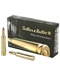 Sellier & Bellot Rifle, 7MM Rem, 139 Grain, Soft Point, 20 Round Box SB7B