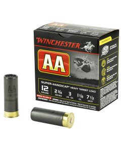 Winchester Ammunition AA Super Handicap, 12Ga 2.75", #7.5, Shotshell, 25 Round Box AAHA127
