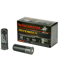 Winchester Ammunition Defender, Supreme Elite, 12 Gauge, 2.75", 1 oz. Segmenting Slug, 10 Round Box S12PDX1S