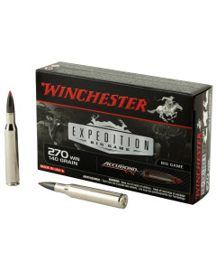 Winchester Ammunition Expedition Big Game, 270WIN, 140 Grain, Accubond CT, 20 Round Box S270CT