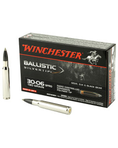Winchester Ammunition Ballistic Silvertip, 30-06, 180 Grain, 20 Round Box SBST3006B
