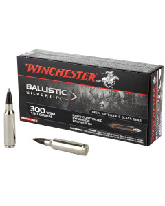 Winchester Ammunition Ballistic Silvertip, 300WSM, 150 Grain, 20 Round Box SBST300S