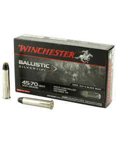 Winchester Ammunition Ballistic Silvertip, 45-70 Government, 300 Grain, 20 Round Box SBST4570