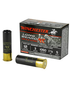 Winchester Ammunition Long Beard XR, 12 Gauge 3", #5, 1-7/8oz, Shotshell, Shot-Lok with Lead Shot, 10 Round Box STLB123M5
