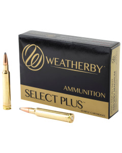 Weatherby Select Plus Ammunition, 300 Weatherby Magnum, 150 Grain, Hornady Interlock Spire Point, 20 Round Box H300150SP