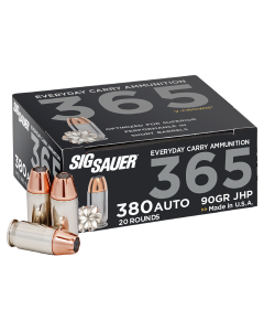 Sig Sauer 380 ACP 90gr V-Crown 20rd Box