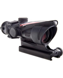 Trijicon ACOG Riflescope 4x32 - Dual Illuminated Red Crosshair 300 BLK Reticle with TA51 Mount
