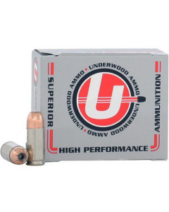 Underwood 9mm Luger +P+ 147gr Bonded JHP 20rd Box