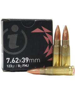 Igman 7.62x39 123gr FMJ 15rd Box