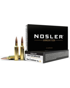 Nosler Match Grade 6mm Creedmoor 115gr Reduced Drag HPBT 20rd Box