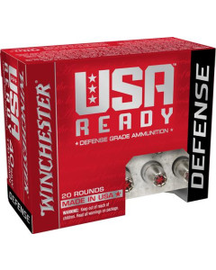 Winchester USA Ready 40 S&W 170gr JHP 20rd Box
