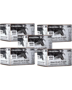 Federal American Eagle 5.56x45 NATO 55gr FMJBT 500rd Case