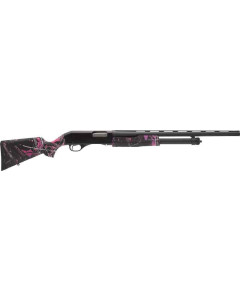 Stevens 320 Field 20ga Youth - 22" 3" Blued Muddy Girl Camo