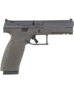 CZ P-10 F 9mm 19-shot ODG - Frame Reversible Mag Catch