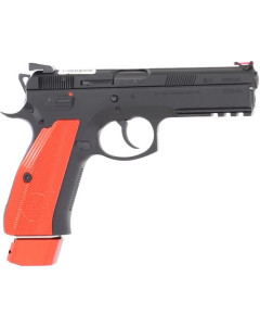 CZ 75 SP-01 Competition 9mm - 21-shot Black Red Grips