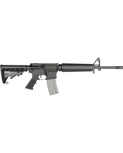 RRA Car A4 Mid-length 5.56 - 16" Barrel 6 Pos A2 Sight Black