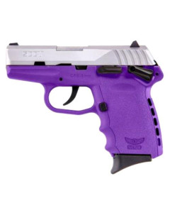 Sccy Cpx1 Pistol Dao 9mm - 10rd SS-purple Manual Safety