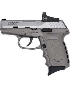 Sccy Cpx2 W-red Dot Dao 9mm - 10rd Blk-sniper Gry W-o Safety