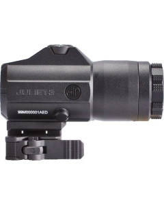 Sig Optics Juliet 3 Magnifier - 3x24 Powercam QR Mount Black