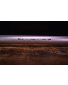 Kirgin Combat Precision Barrels "Ridge Runner" 16” Blasted Stainless Mid-Length Gas System, .223 Wylde, 1-8 Twist 