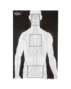 Action Target VTAC-P Viking Tactics Double Sided Advanced Training Target - 10 Pack