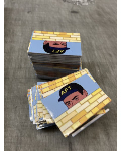 To The Grave "AFT" Sticker