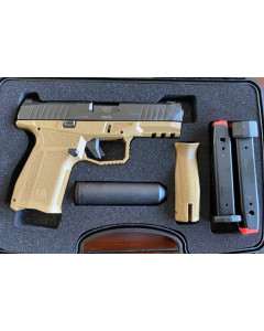 Arex Delta M Optics Ready FDE 9mm, Striker Fired, 4" Barrel, 17+1 9mm