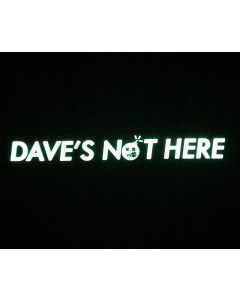 Dangerous Goods Cheech & Chong "Dave's Not Here" GITD Morale Patch