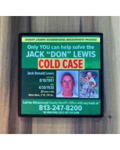 WHERE’S DON? Tiger King Cold Case Morale Patch