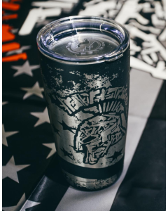 Tactical Shit Battle Worn Spartan Logo Insulated Tumbler 