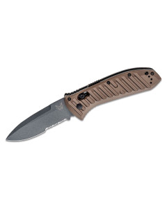 Benchmade Presidio II AUTO Folding Knife 3.72" CPM-M4 Gray Drop Point Combo Blade