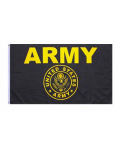 Rothco Black & Gold Army Flag