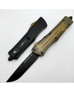 Microtech Combat Troodon Ultem OTF 3.4" Magnacut DLC Drop Point Blade