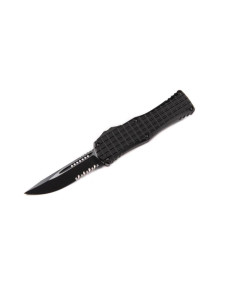 Microtech Hera Tactical Auto OTF 3.125" Black Serrated Blade