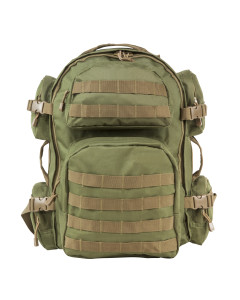 Tactical Backpack/Od Green With Tan Trim