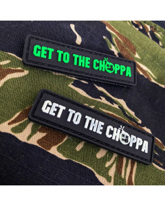 Get To The Choppa PVC Morale Patch